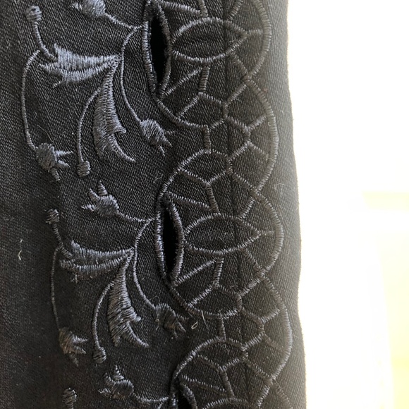 J Brand Embroidered Helena Jeans - Picture 3 of 7